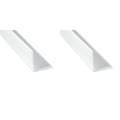 Prime-Line Vinyl Corner Shields and Perforated Corner Guards (6 Pack + 5 Pack)