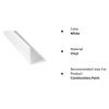 Prime-Line Vinyl Corner Shields and Perforated Corner Guards (6 Pack + 5 Pack) view 3