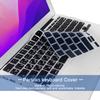 MMDW Persian Silicone Keyboard Cover, for MacBook 2023 Pro14 A2779/Pro16 A2780/2022 Air 13 M4 M2 A3240 A3241 A2681/2021 Pro 14" 16" A2442 A2485,for MacBook Air/Pro Retina, 13-13.3" Notebook view 3