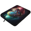 Abstract Heart Mac Book Pro 14" Sleeve - Colorful Mac Book Sleeve view 2