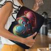 Abstract Heart Mac Book Pro 14" Sleeve - Colorful Mac Book Sleeve view 4