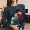 Abstract Heart HP 16" Sleeve - Colorful Laptop Sleeve with Zipper - 1-Sided view 4