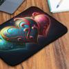 Abstract Heart iPad Sleeve - Colorful Carrying Case - 10 inches view 3