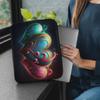 Abstract Heart iPad Sleeve - Colorful Carrying Case - 10 inches view 4