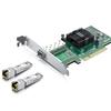 2pcs 10Gb SFP+ RJ45 Transceiver with 10G Network Card, 10Gbase-T Moudle for Cisco, 10G Single SFP+ NIC Compare to Intel X520-DA1, Support Windows, Linux, Vmware view 1