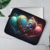 Abstract Heart 2-Sided Print Mac Book Pro 14" Sleeve - Colorful Mac Book Sleeve view 3