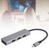 Pilipane USB C Hub USB Hub USB Adapter 4 in 1 Hub Type C to High Definition Multimedia Interface USB2 0 USB3 0 Docking Station Adapter view 4