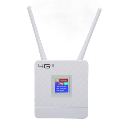 4G LTE Modem Router with SIM Card Slot, Dual External Antennas, Office/Home/Travel Router