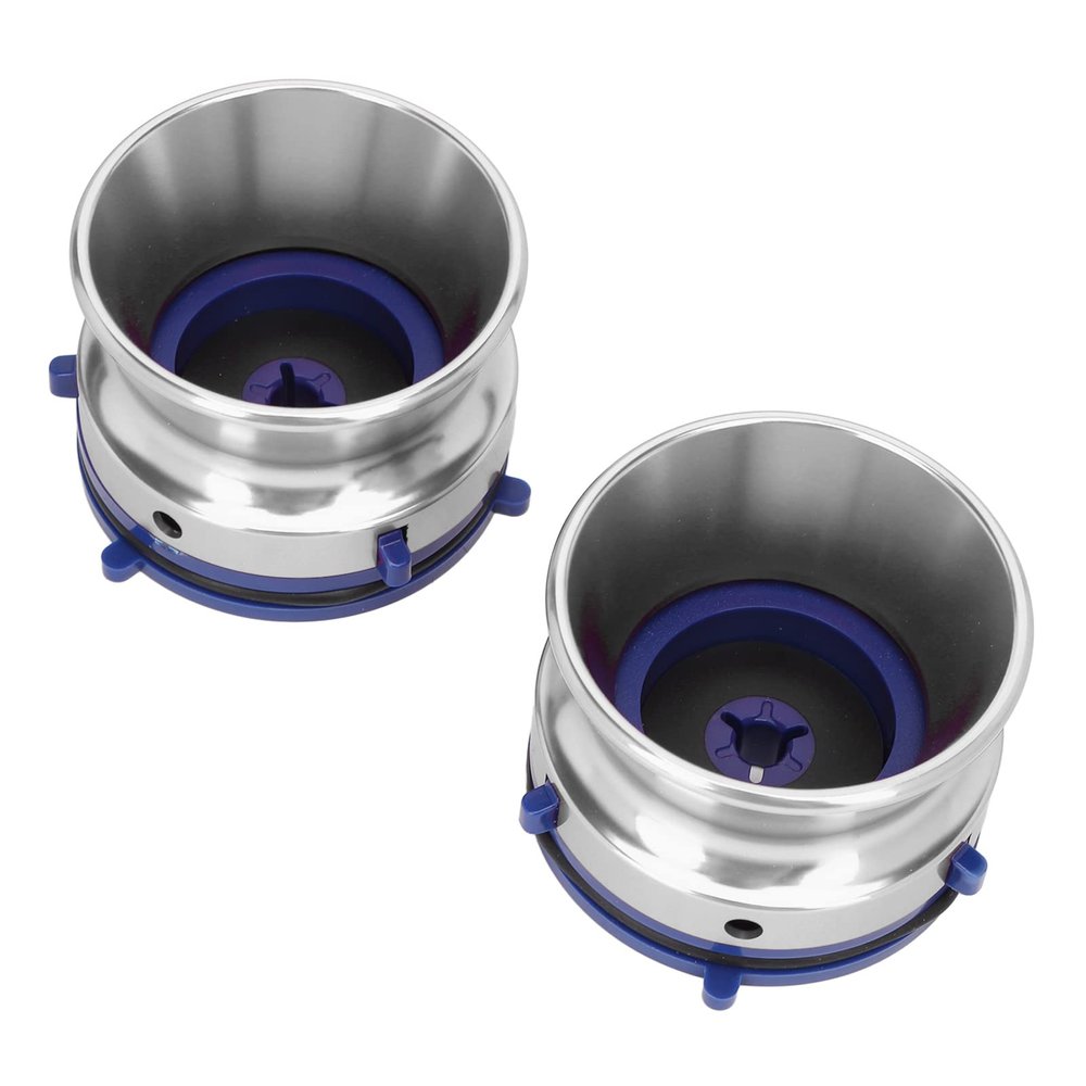 1 Pair Nab Hub Adapters, 10 Inch Opener Polished Aluminium Nab Hub Device, Universal Loading Device for Reel to Reel Tapes, for , for Akai, for Teac (Silver)