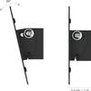Tilting TV Wall Mount Monitor Wall Mount Camper 14-24 Inch LED LCD Small Monitor Bracket with Screw view 2