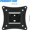 Tilting TV Wall Mount Monitor Wall Mount Camper 14-24 Inch LED LCD Small Monitor Bracket with Screw view 3
