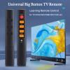 Universal Big Button TV Remote - Seniors, Elderly - Simple, Learning Remote Control for TV/STB/DVD/HiFi/VCR, etc. Easy Use, Smart, 10m / 33ft Remote Distance view 3