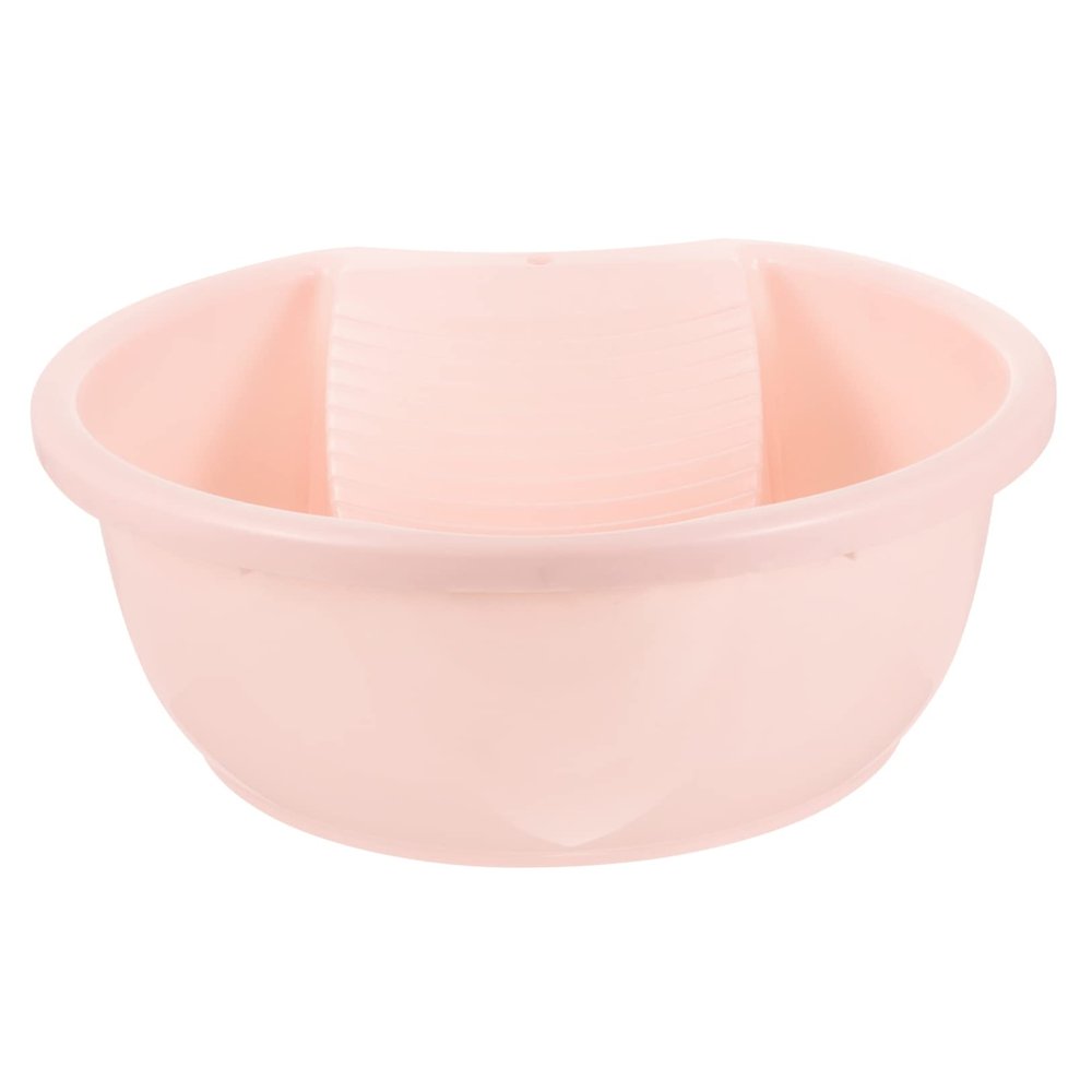 Baby Wash Basin Student Household Plastic Pink Laundry Tub