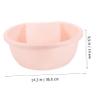 Baby Wash Basin Student Household Plastic Pink Laundry Tub view 2