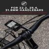 Night Provision GPX Series Out Front Bike Computer Mount for Garmin Edge 830 820 810 800 530 520 Plus 520 510 500 200 130 25 GPS, Compatible with 31.8mm 25.4mm Handlebars, Quarter Turn & Twist view 3