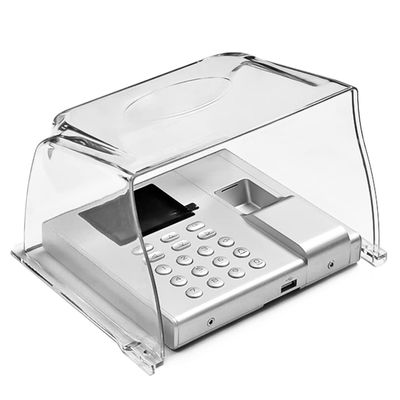 Clear Plastic Time Clock Cover Weatherproof, Time Attandence Machine Rain Cover for Door Keypad Outdoor/Access Control System