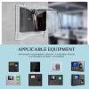 Clear Plastic Time Clock Cover Weatherproof, Time Attandence Machine Rain Cover for Door Keypad Outdoor/Access Control System view 3