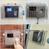 Clear Plastic Time Clock Cover Weatherproof, Time Attandence Machine Rain Cover for Door Keypad Outdoor/Access Control System view 4