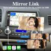 NHOPEEW Double Din Bluetooth Car Stereo - 7 Inch Touch Screen Car Radio with Mirror Link/FM/SWC/EQ Audio/Seven Color Backlight/AUX/USB/SD Input + Backup Camera view 3