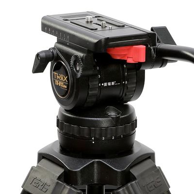 TERIS V12 TS100 12kg Fluid Head Professional Video Camera Tripod Head 100mm Bowl Load 12KG for Sony Canon RED ENG Camera