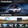 CAMECHO Dual Dash Cam 1080P Front and Inside Dash Camera for Cars 2 Channel Dashcam, 3.16" IPS Screen, IR Night Vision, Loop Recording, 24hr Parking Mode, Car Camera with 32GB TF Card Driving Recorder view 4