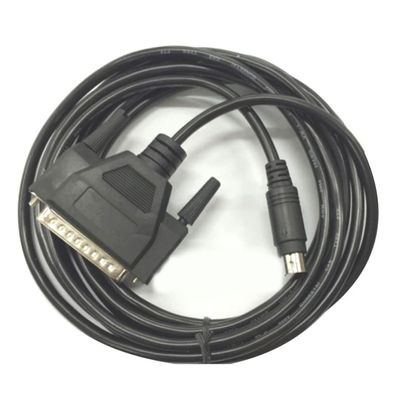 UG00C-E for Touch Screen NB POD/UG Series HMI and FX Series PLC Cable (Black 3m)