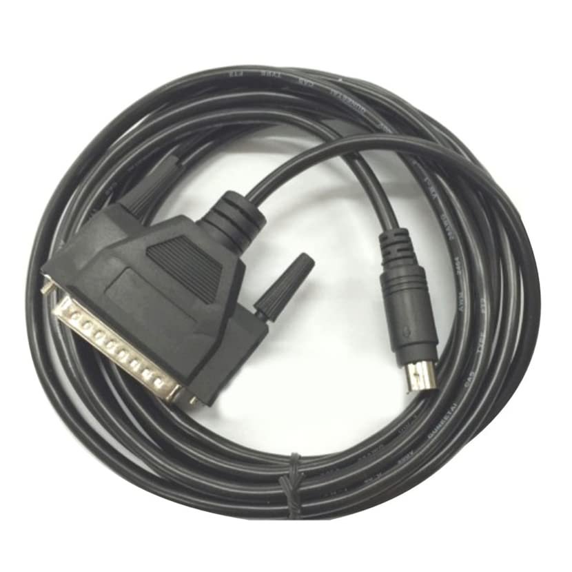 UG00C-E for Touch Screen NB POD/UG Series HMI and FX Series PLC Cable (Black 3m)