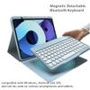 SENLAN iPad Mini 6th Generation 2021 Keyboard Case with Mouse Cute Round Keys with Pencil Holder Magnet Detachable Bluetooth Keyboard for iPad mini6 (iPad mini6, Purple) view 2