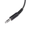 Fumei 5 PIN XLR Jack to U174 Plug Adapter 2M Coiled Cable Compatible with Helicopter Radios and XLR Headsets view 4