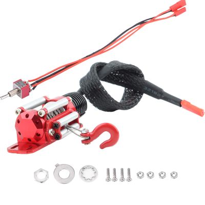 1 10 Rc, Electric Metal Winch for Scx10 Rc Winch 1 10 Climbing Cars D90 D110 Tf2 Km2