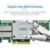 10Gb Network Card with Intel 82599ES Chip,Dual SFP+ Ports PCI Express Ethernet Adapter Support Windows Server/Linux/VMware, Compare to Intel X520-DA2 view 2