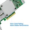 10Gb Network Card with Intel 82599ES Chip,Dual SFP+ Ports PCI Express Ethernet Adapter Support Windows Server/Linux/VMware, Compare to Intel X520-DA2 view 4