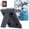 BOZHUORUI Stand Case for Older 6" Kindle Paperwhite 5th/6th/7th/10th Generation e-Reader (2012-2018 Release) - PU Leather Sleeve Cover with Two Hand Straps & Auto Sleep/Wake (Magnolia) view 1