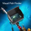 Underwater Fishing Camera, Portable Video Fish Finder with 5 HD Monitor, LCD Visual Fish Detector, 2500cd Brightness, 30m for Ice,Lake and Boat Fishing view 2