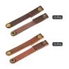 MECCANIXITY Pack of 20 Leather Cable Straps Cable Ties, Cord Organizer, Portable Cable Management for USB Cables, Headphone Wires, Brown/Light Brown view 3
