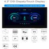 waveshare 4.3inch DSI Display 800 x 480, IPS Screen, Compatible with Raspberry Pi 4B/3B+/3A+/3B/2B/B+/A+, Compute Module3/3+/Compute Module 4 (No Touch) view 2