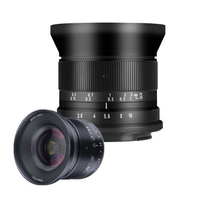 7artisans 12MM F2.8 Mark II Lens, APS-C Lens, Manual Focus Prime Lens, Ultra Wide Angle for SLR for Canon EOS-R