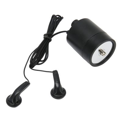 Sound Amplifier, Water Leakage Detection, Listen Through Wall Listening Device Amplifier Through Wall Microphone Water Pipe Leak Detector Accessory Kit with Earphone