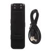 Mini Body Camera, 1080P HD Hidden Camera Clip or Magnetic Absorption Video Recorder Camera, 90 Rotation Lens Small Nanny Cam for Outdoor Hiking, Security Guard view 1