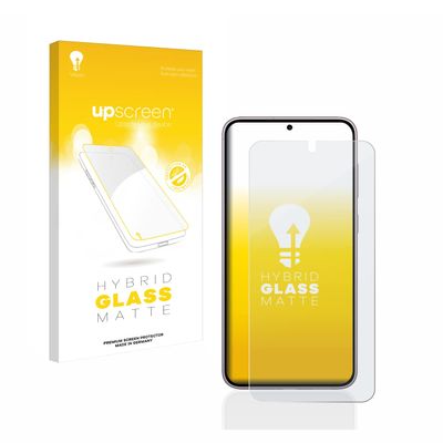 upscreen Matte Screen Protector Glass Film compatible with Samsung Galaxy S23 Enterprise Edition - Anti-Glare, Anti-Fingerprint, 9H Glass Protection