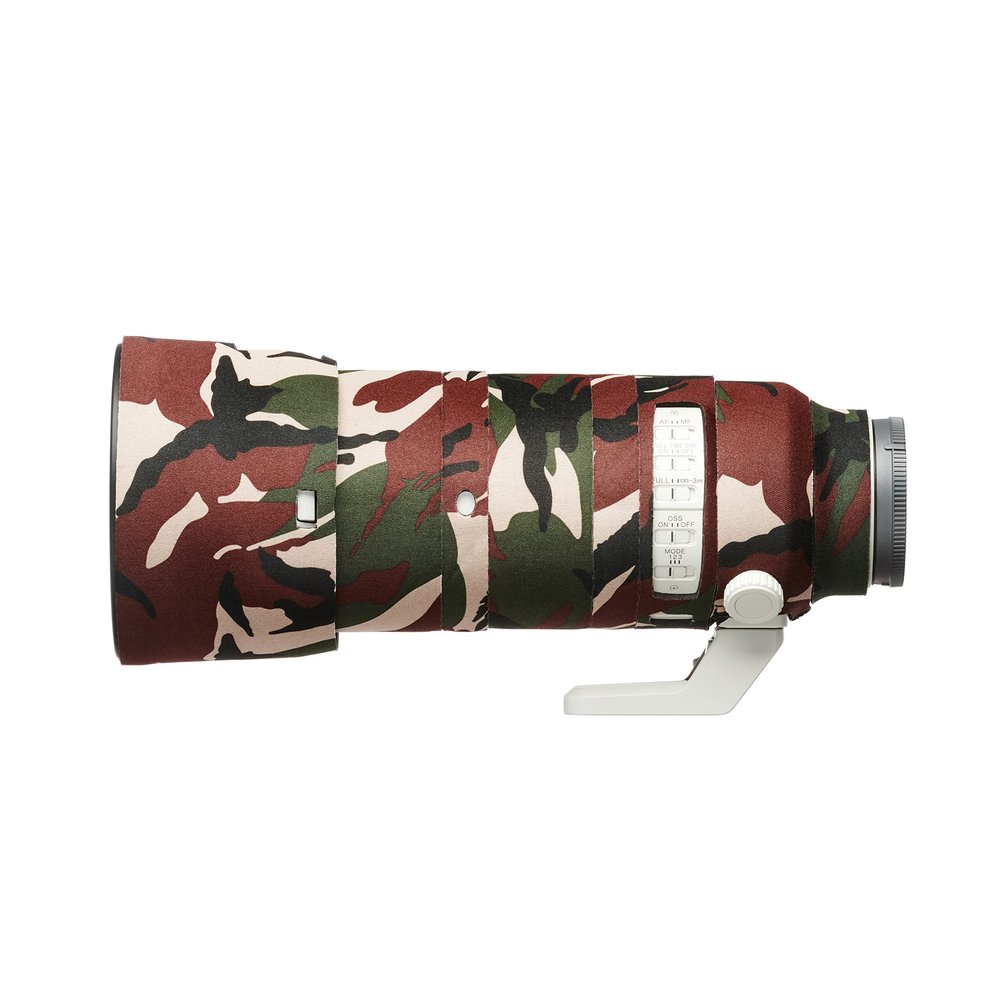 easyCover Lens protection camouflage cover for Sony FE 70-200mm F2.8 GM OSS II Green Camouflage