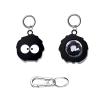 Cute Waterproof Holder Keychain for Air Tag Dog Collar Tracker,Protective Cover for Airtag Key Chain (blackBriquette) view 1