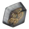 Game Resin Keycap, Cute Custom Keycap, DIY Handmade Keycap for Game Players and Keyboard Enthusiasts, Personality Keycap for Echanical Keyboard (black gear) view 1
