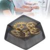 Game Resin Keycap, Cute Custom Keycap, DIY Handmade Keycap for Game Players and Keyboard Enthusiasts, Personality Keycap for Echanical Keyboard (black gear) view 3