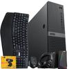 Aurora High Performance Desktop Computer Intel i5-12400F 12th Gen, 16GB Ram, 1TB SSD + 4TB HDD, Wireless Ergonomic Keyboard Mouse, Headphone, Speaker, Webcam, Win 11 view 1