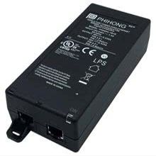 POE60U-1BT-5-R, POE Midspan; Power Injector, 60W 56VDC 1.07A, 90-264VAC in; 5G, AC: C14, DC: RJ45