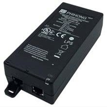 POE60U-1BT-5-R, POE Midspan; Power Injector, 60W 56VDC 1.07A, 90-264VAC in; 5G, AC: C14, DC: RJ45