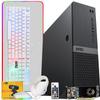 Aurora Gaming Desktop Computer Intel i5 12th Gen, AMD RX 550 4GB Graphic Card, 16GB RAM, 1TB SSD + 2TB HDD, 4 in 1 Gaming Kit, Webcam, Win 11 Home view 1