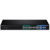 TRENDnet 20-Port Gigabit Web Smart Ultra PoE Switch with 8 x Gigabit UPoE Ports, 8 x Gigabit PoE+ Ports 4 Shared Gigabit Ports (RJ-45 or SFP), VLAN, QoS, IPv6 Support, TPE-204US (Renewed) view 2