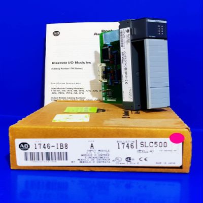 1746-IB8 SLC Digital Input Module Sinking 500 8 Channel 24V DC 1746IB8 1746-1746 PLC Master